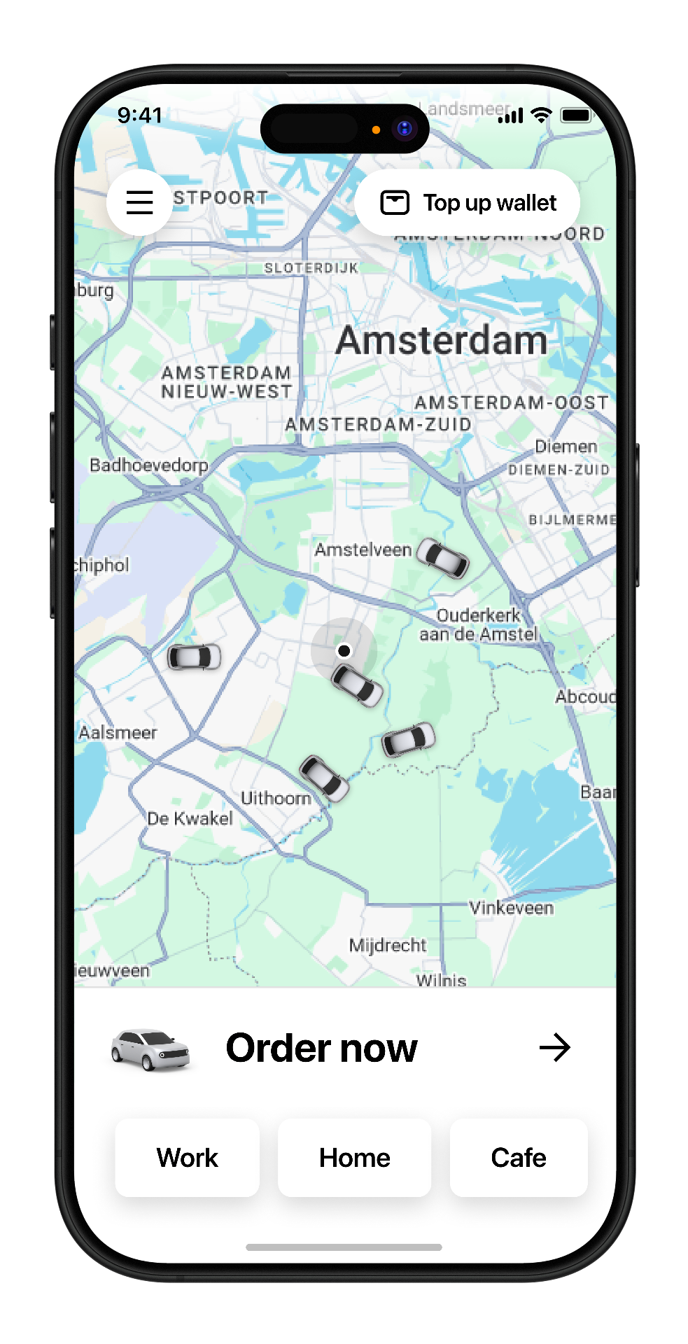 Vind direct een rit in jouw buurt